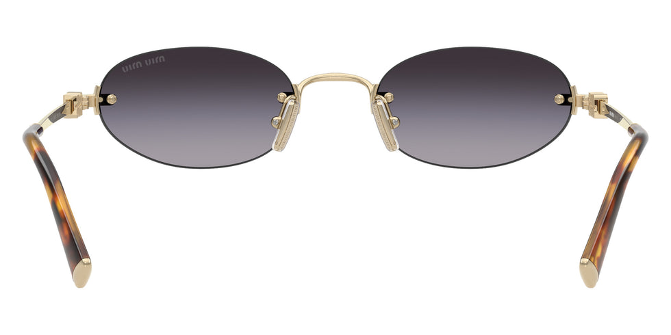 Miu Miu MU A54S ZVN5D1 51 - Pale Gold / Gray Gradient #id:mua54szvn5d1_s:100115