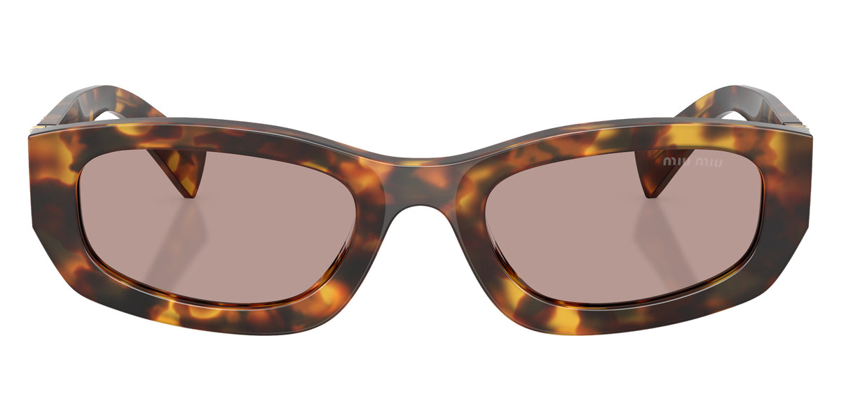 Miu Miu MU B04SF 14L20I 53 - Honey Havana / Light Purple Brown #id:mub04sf14l20i_s:100100
