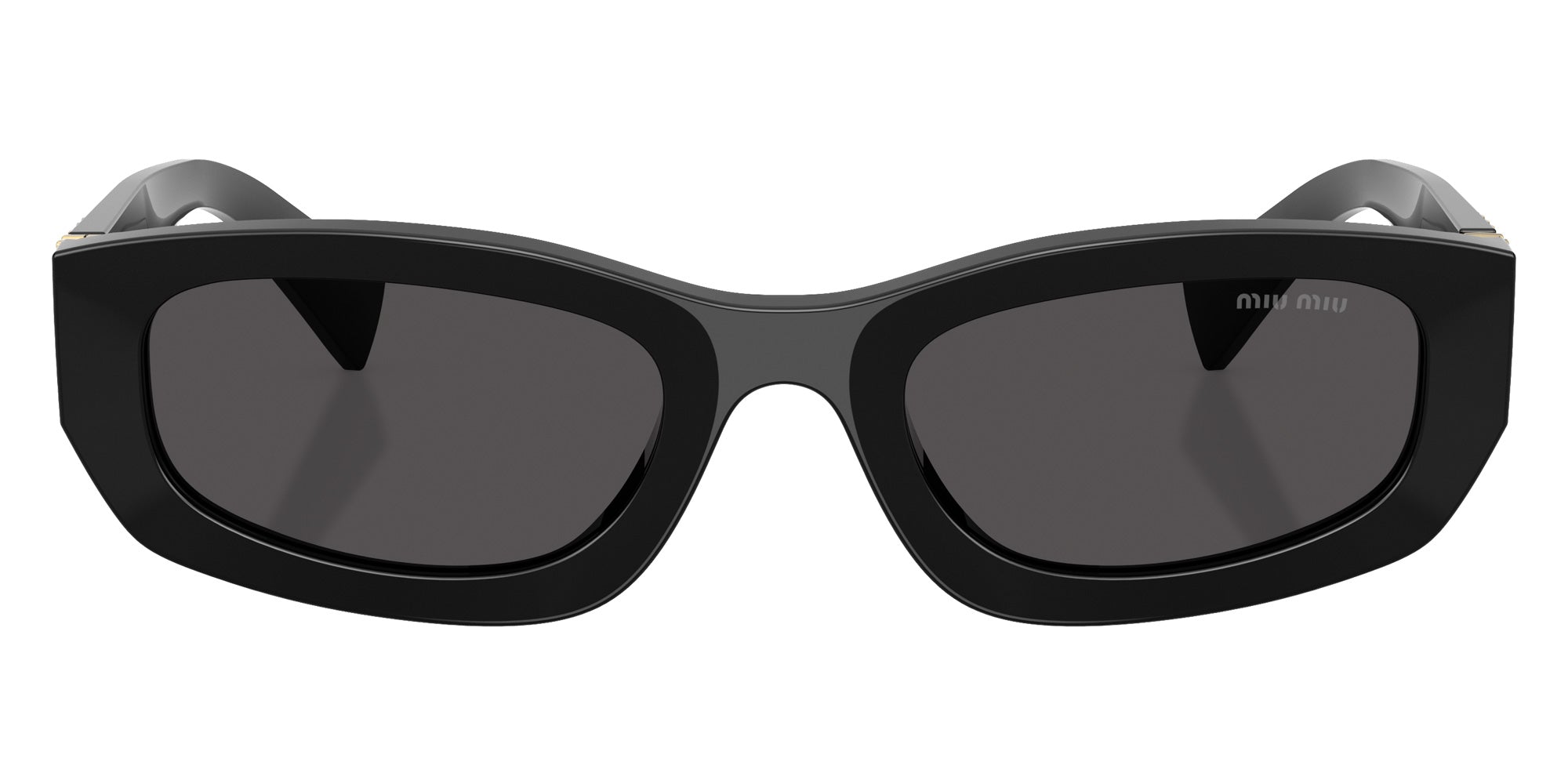 Miu Miu MU B04SF 16K08Z 53 - Black / Dark Gray #id:mub04sf16k08z_s:102100