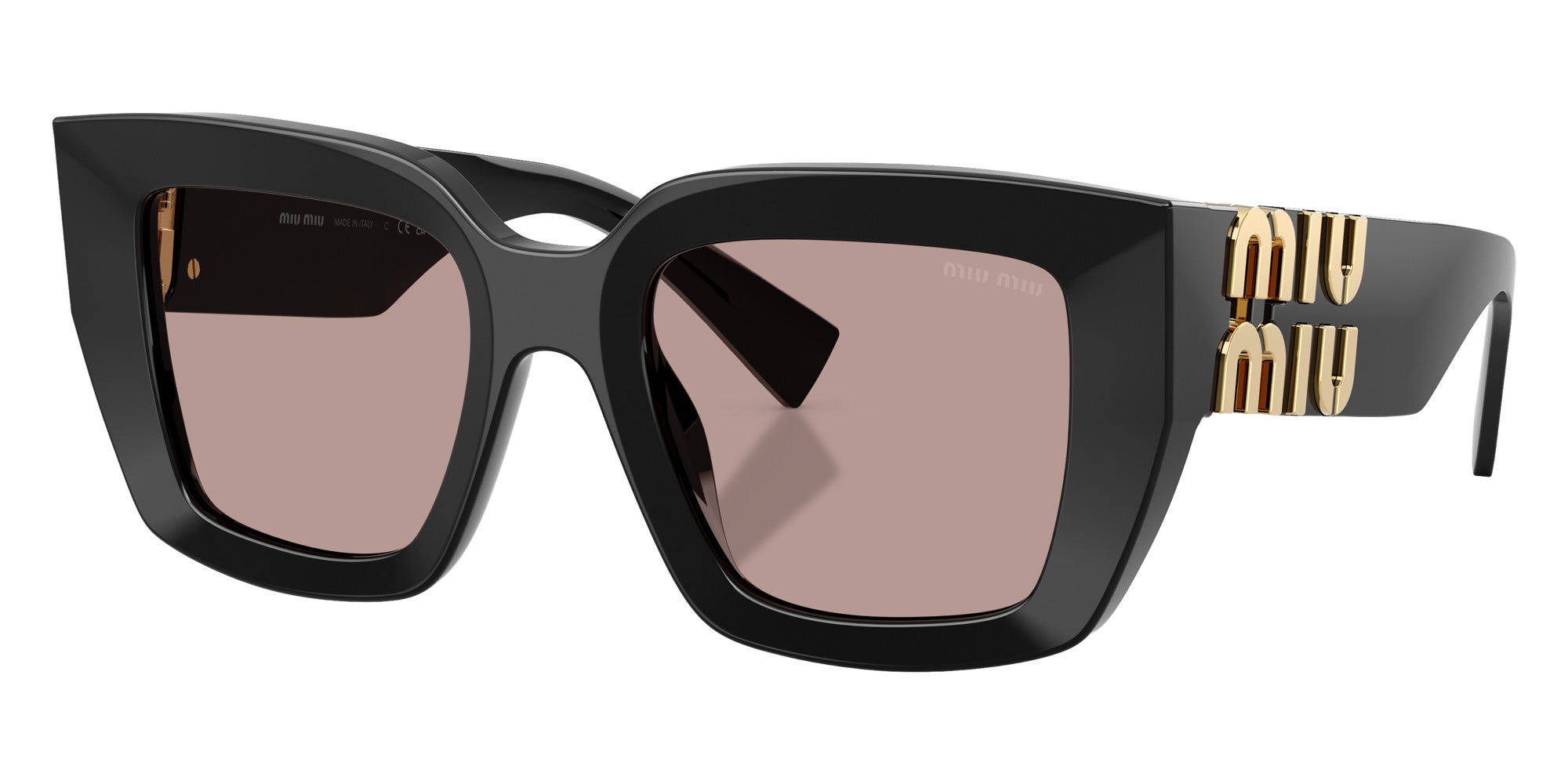 Miu Miu MU B05SF 16K20I 51 - Black / Light Purple Brown #id:mub05sf16k20i_s:100105