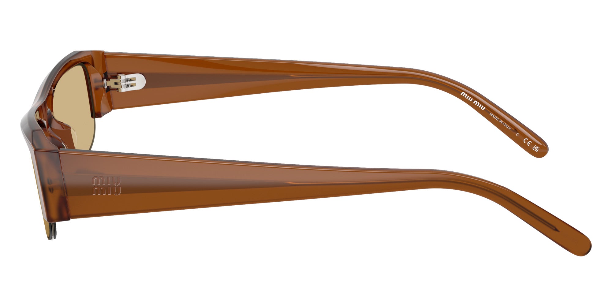 Miu Miu MU B07S 22I10R 51 - Opaline Amber #id:mub07s22i10r_s:102110