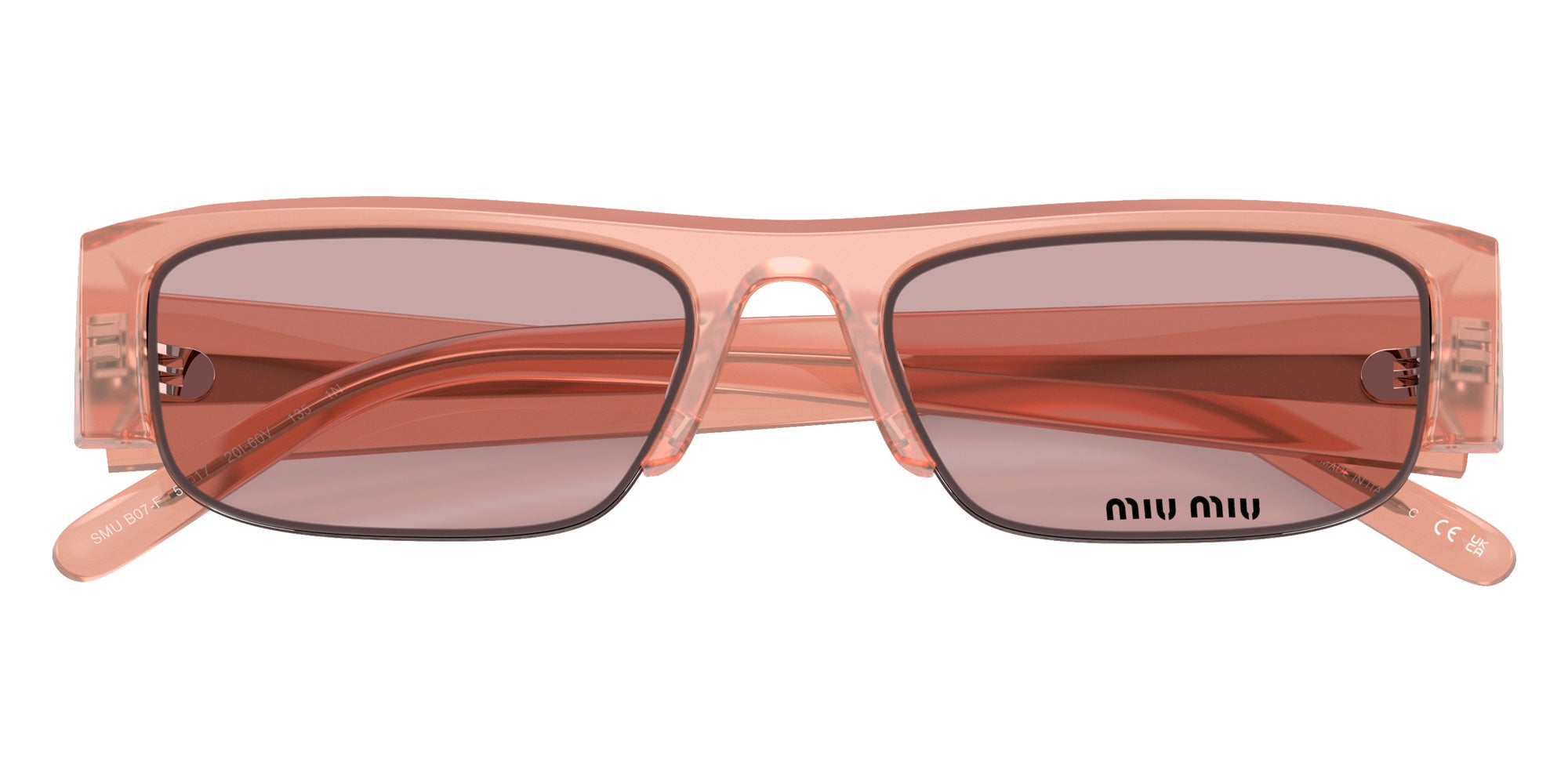 Miu Miu MU B07SF 20I60V 54 - Opaline Pink #id:mub07sf20i60v_s:100120