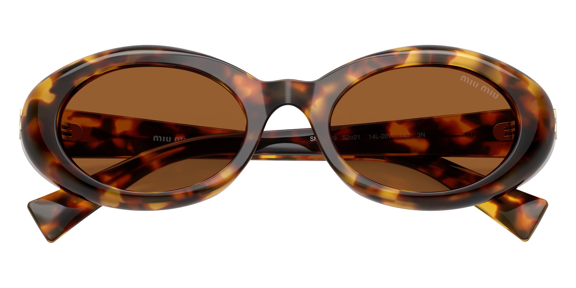 Miu Miu MU B09S 14L20V 52 - Honey Havana #id:mub09s14l20v_s:100120