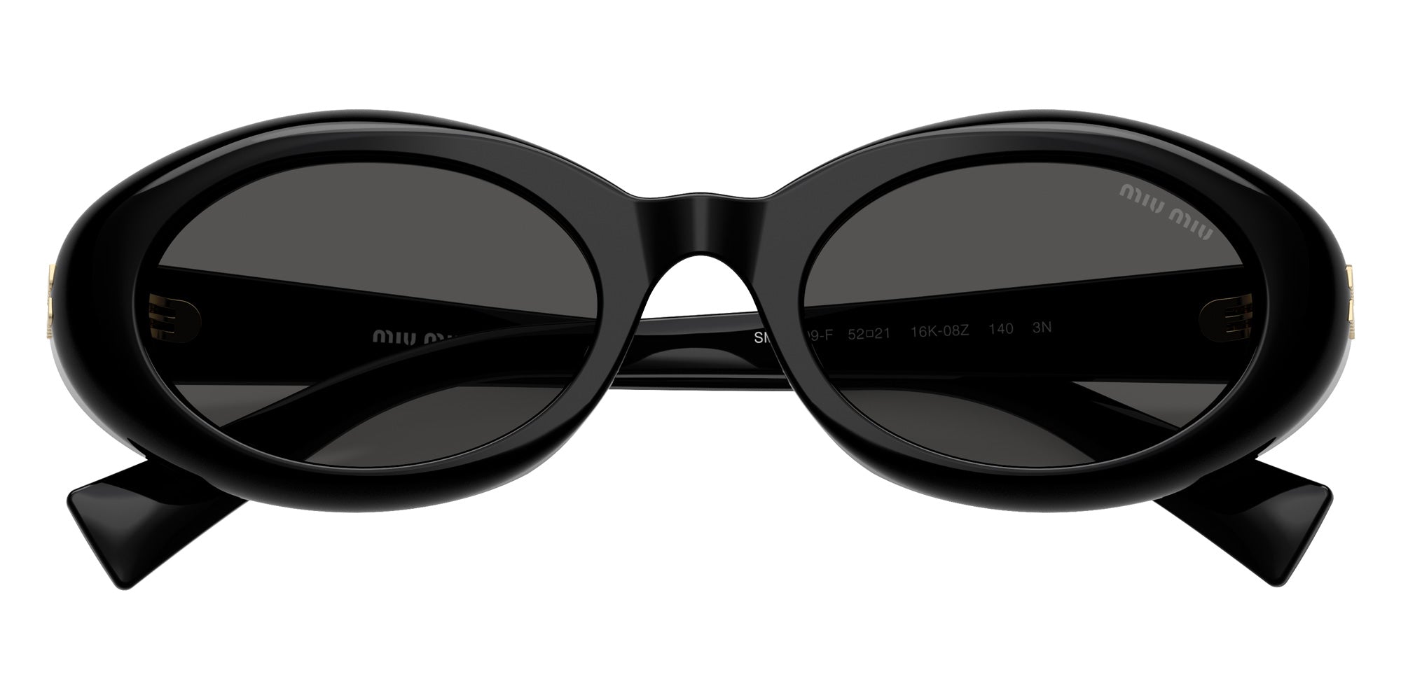 Miu Miu MU B09SF 16K08Z 52 - Black #id:mub09sf16k08z_s:102120