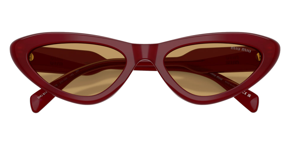 Miu Miu MU B11SU 21I10Y 55 - Opal Burgundy #id:mub11su21i10y_s:106120