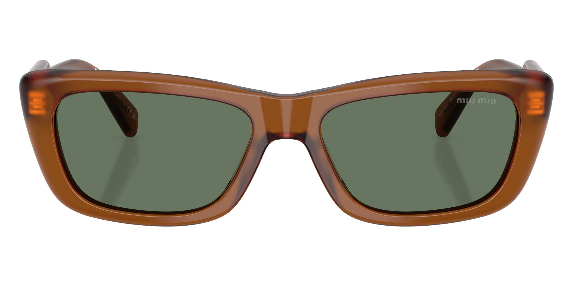 Miu Miu MU B12S 22I70L 56 - Amber #id:mub12s22i70l_s:106100