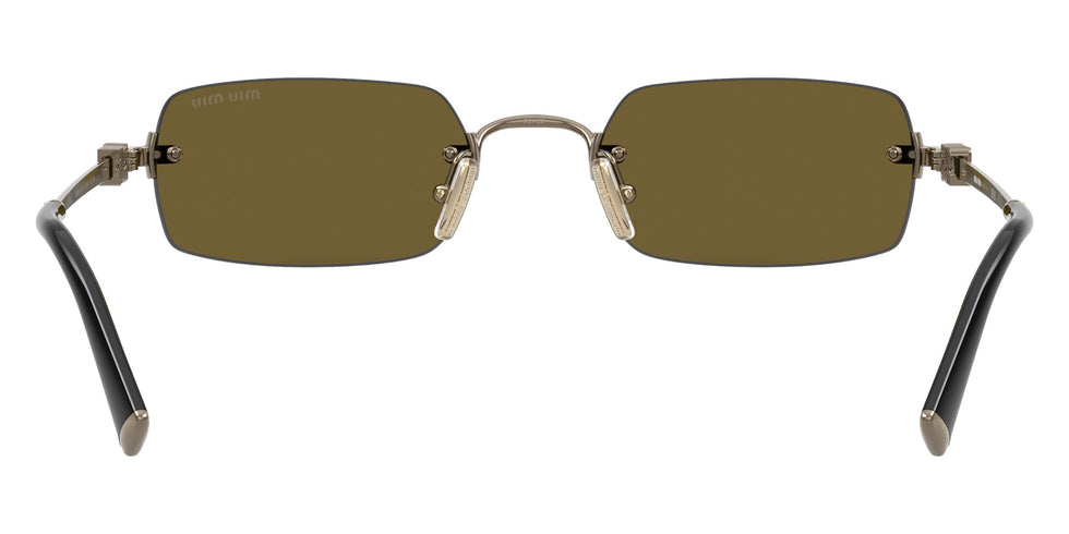 Miu Miu MU B50S 26C09Z 50 - Old Gold / Dark Brown #id:mub50s26c09z_s:100115