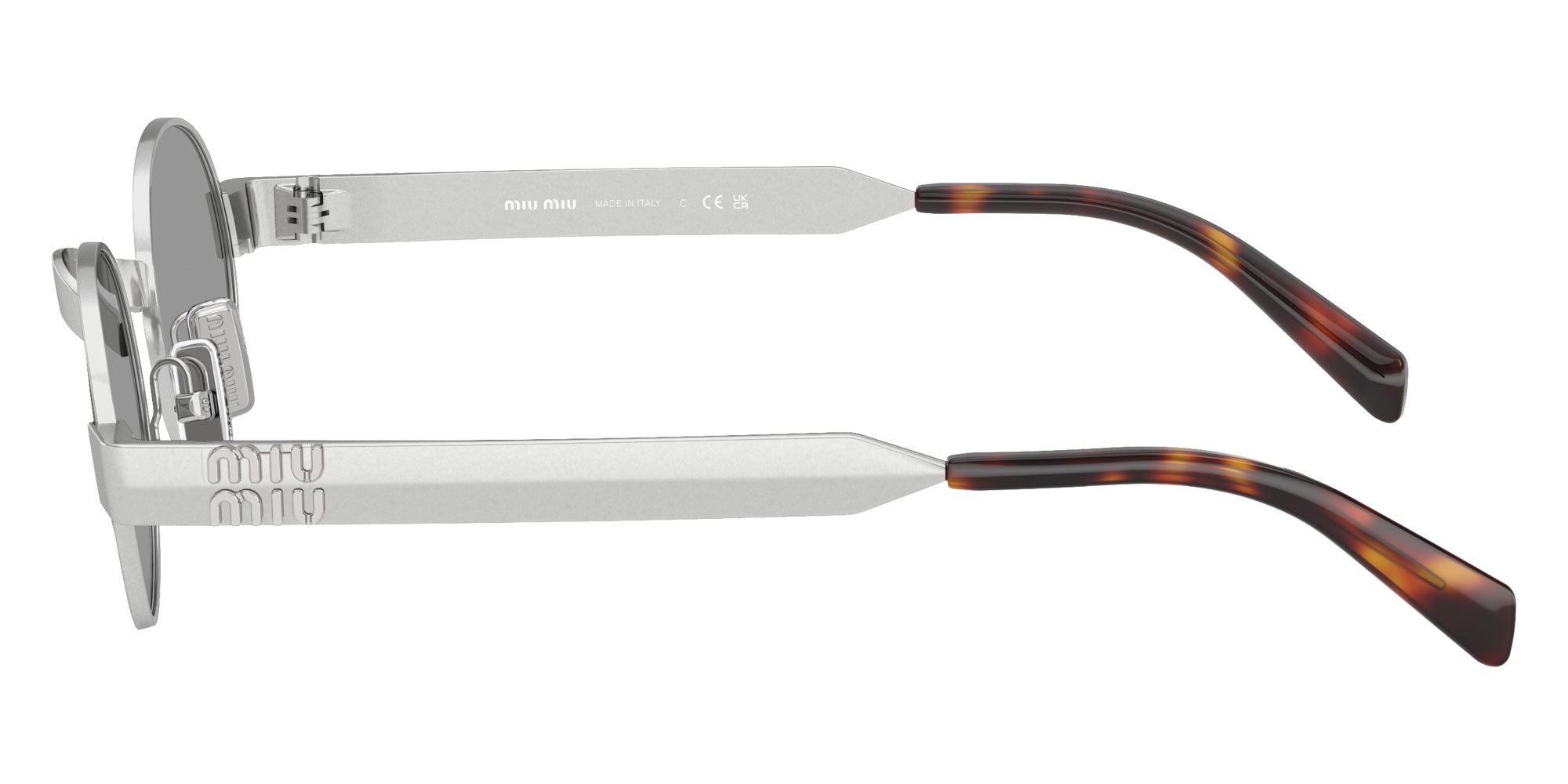 Miu Miu MU B51S 21M50Q 47 - Old Silver #id:mub51s21m50q_s:100110