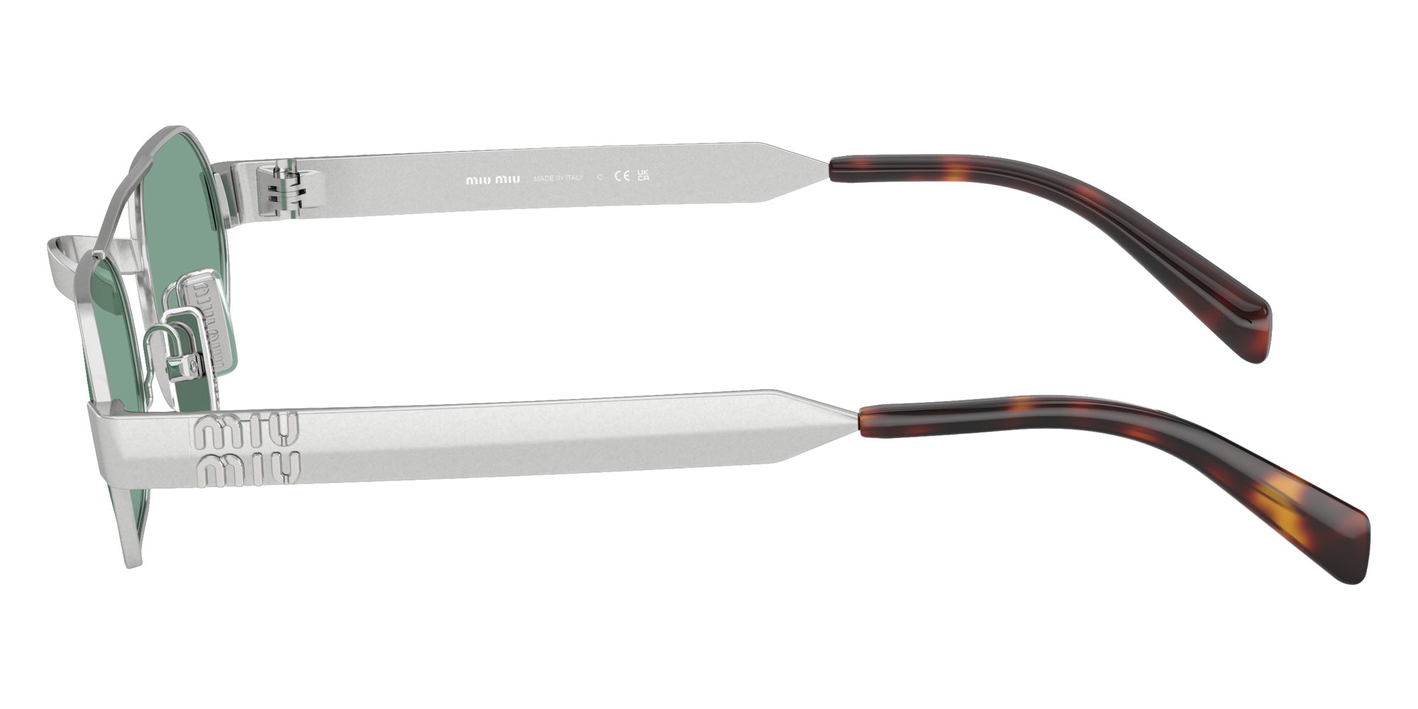 Miu Miu MU B52S 21M40Y 52 - Ancient Silver #id:mub52s21m40y_s:100110