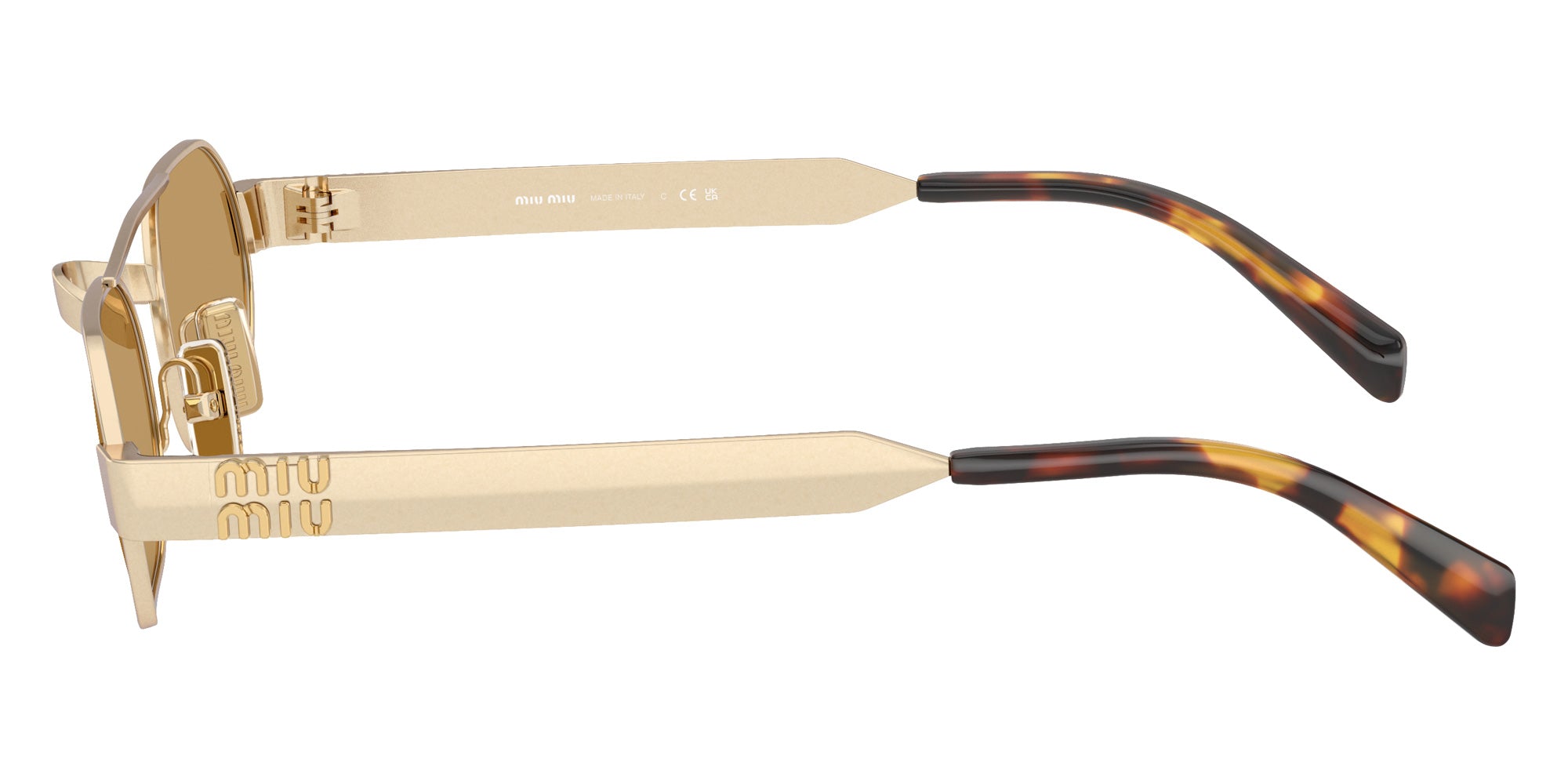Miu Miu MU B52S 22M10Y 52 - Ancient Gold #id:mub52s22m10y_s:102110