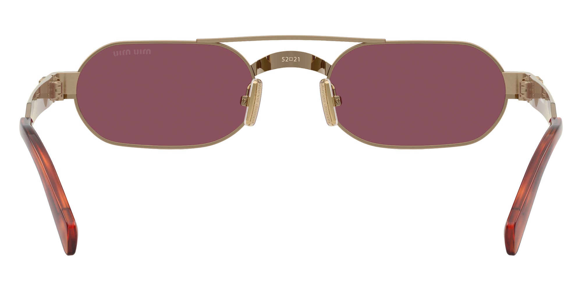 Miu Miu MU B52S 7OE30Y 52 - Brass #id:mub52s7oe30y_s:104115