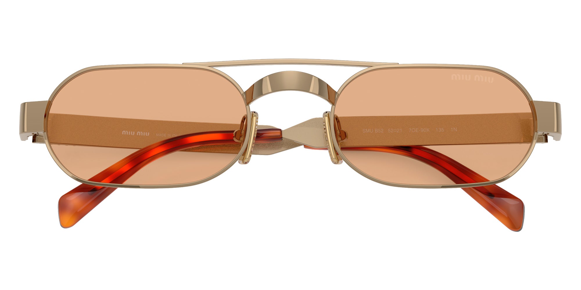 Miu Miu MU B52S 7OE90X 52 - Brass #id:mub52s7oe90x_s:106120