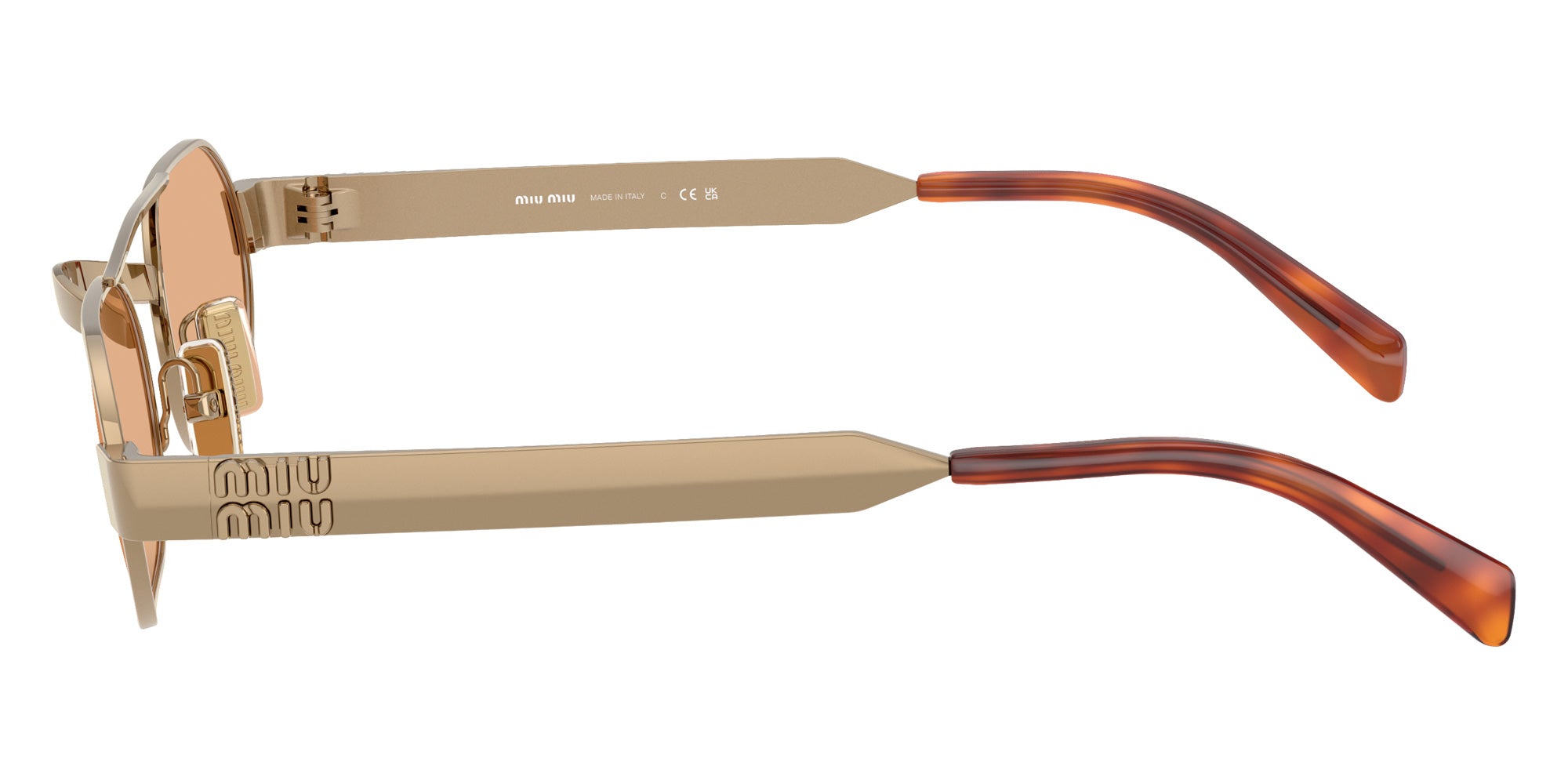 Miu Miu MU B52S 7OE90X 52 - Brass #id:mub52s7oe90x_s:106110