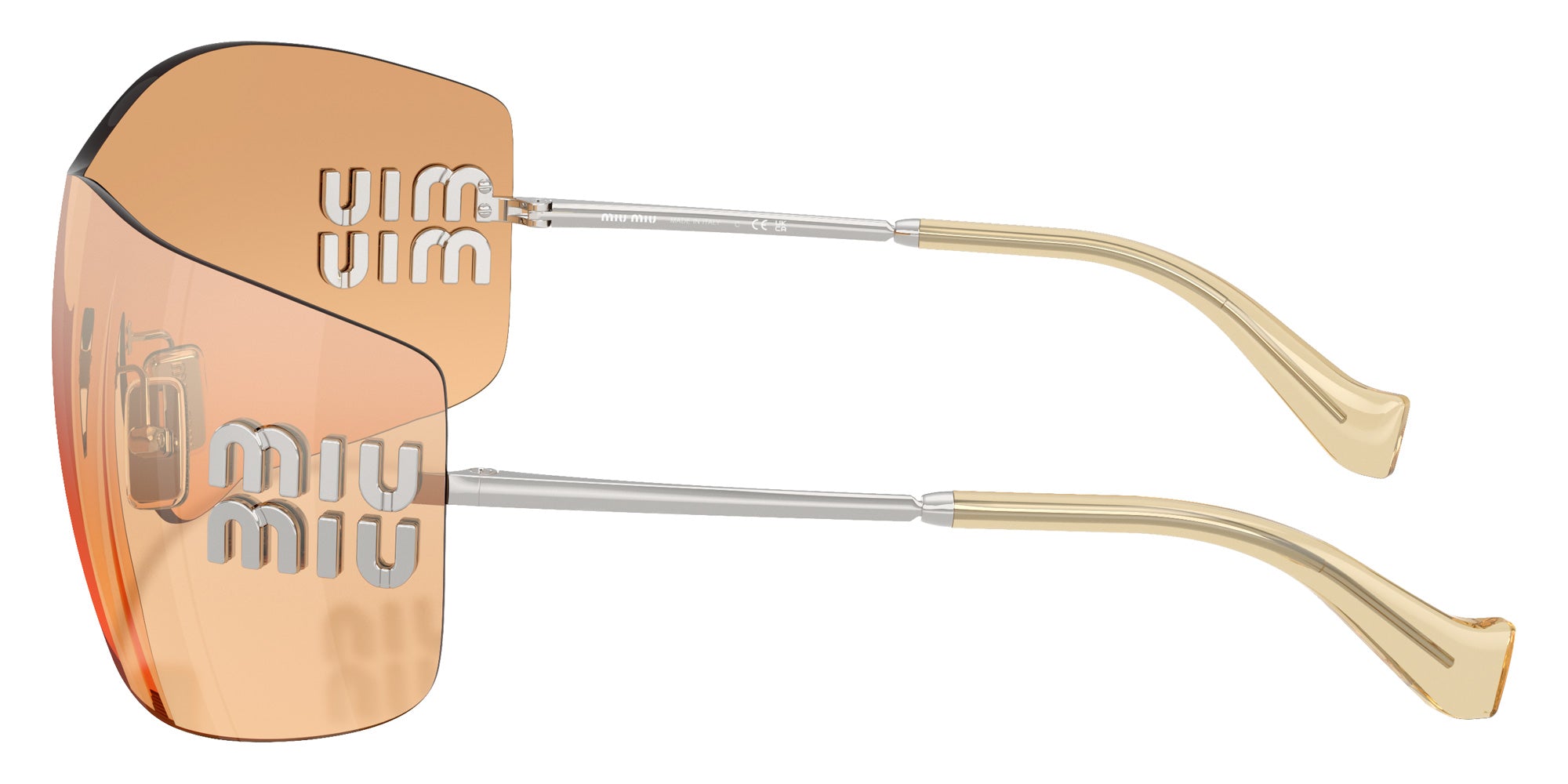 Miu Miu MU B53S 1BC80Y 144 - Silver #id:mub53s1bc80y_s:102110
