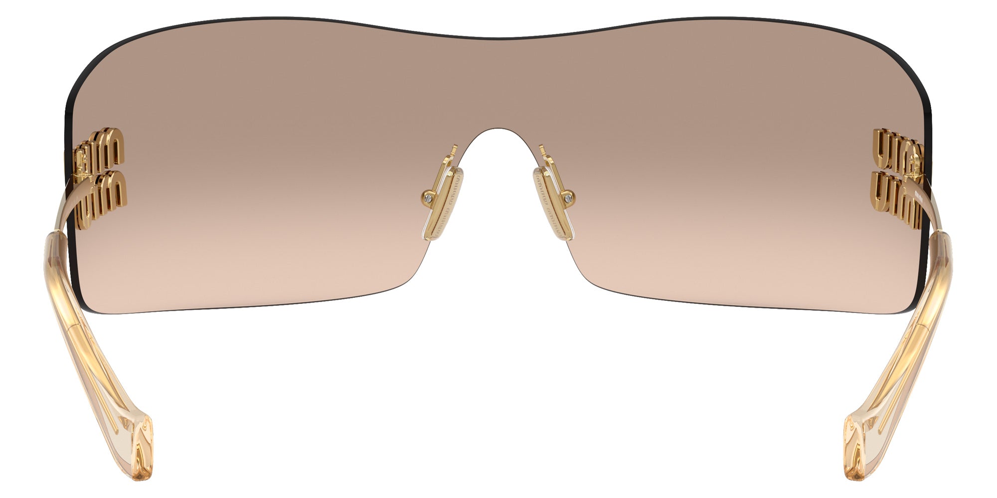 Miu Miu MU B53S 5AK20P 144 - Gold #id:mub53s5ak20p_s:104115