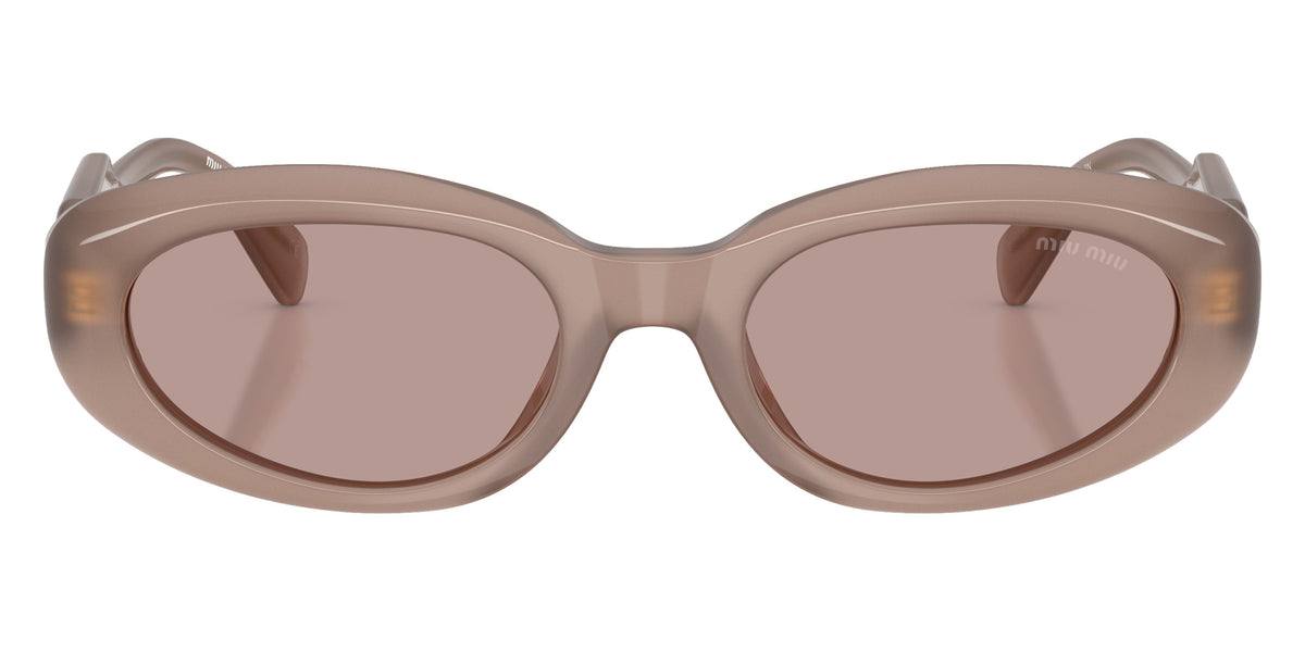 Miu Miu MU C01S 28L20I 53 - Dew Opal / Light Purple Brown #id:muc01s28l20i_s:106100