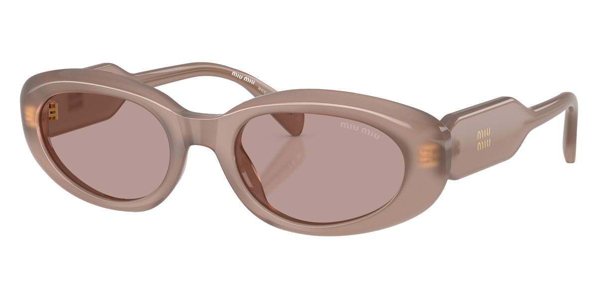 Miu Miu MU C01S 28L20I 53 - Dew Opal / Light Purple Brown #id:muc01s28l20i_s:106105