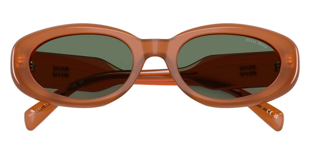 Miu Miu MU C01S 29L70L 53 - Carnelian Opal / Green #id:muc01s29l70l_s:108120