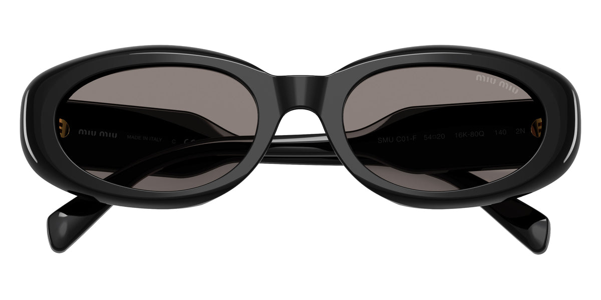 Miu Miu MU C01SF 16K80Q 54 - Black / Dark Gray #id:muc01sf16k80q_s:102120