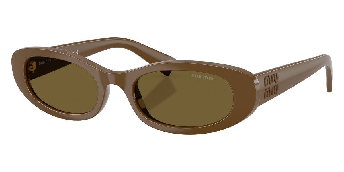 Miu Miu MU C02S 23R09Z 54 - Military Green / Dark Brown #id:muc02s23r09z_s:102105