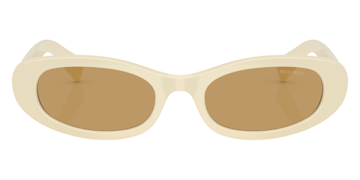 Miu Miu MU C02S 24R10Y 54 - Milk / Brown #id:muc02s24r10y_s:104100