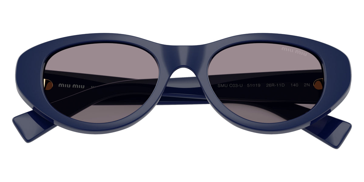 Miu Miu MU C03SU 26R11D 51 - Blue / Dark Violet #id:muc03su26r11d_s:108120