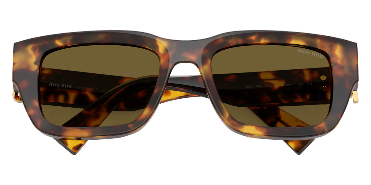 Miu Miu MU C04S 14L09Z 53 - Honey Havana / Dark Brown #id:muc04s14l09z_s:100120