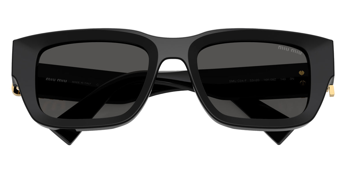 Miu Miu MU C04SF 16K08Z 54 - Black / Dark Gray #id:muc04sf16k08z_s:100120