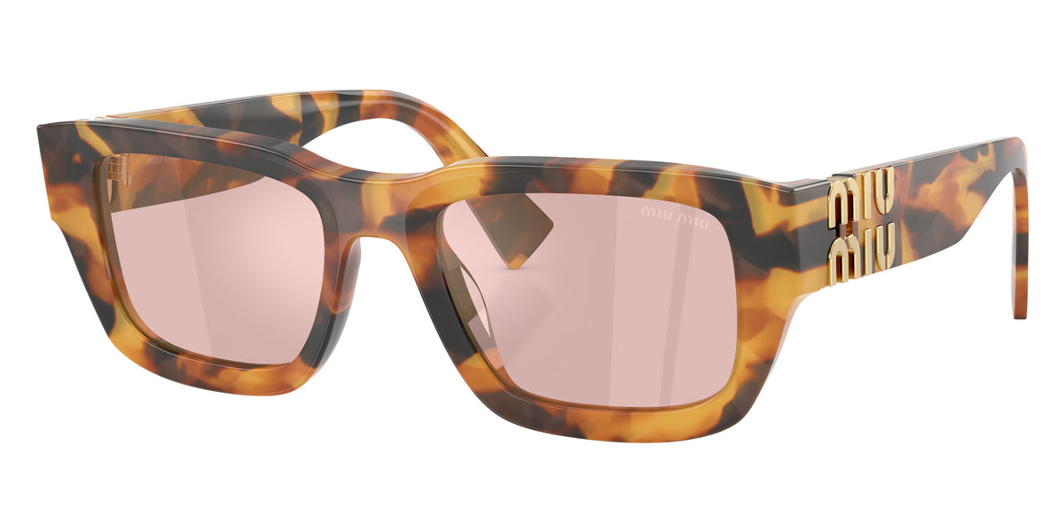 Miu Miu MU C04SF 24Q91C 54 - Havana / Pink Mirrored Gold #id:muc04sf24q91c_s:104105