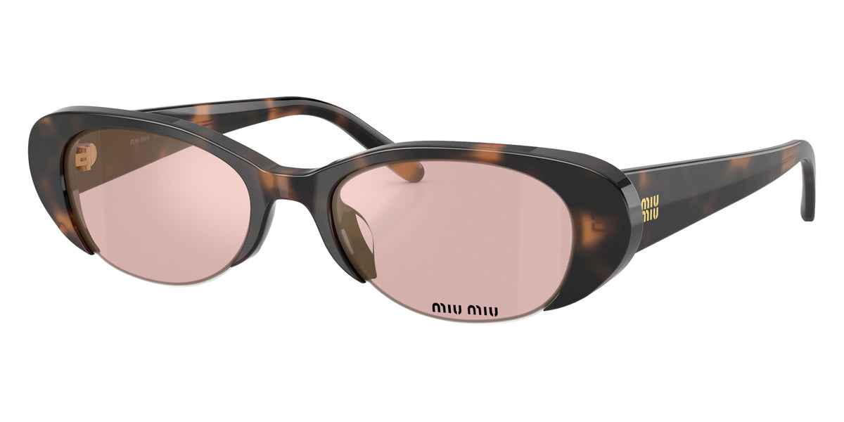 Miu Miu MU C05SU 23A91C 52 - Havana Mauve / Pink Mirrored Gold #id:muc05su23a91c_s:102105