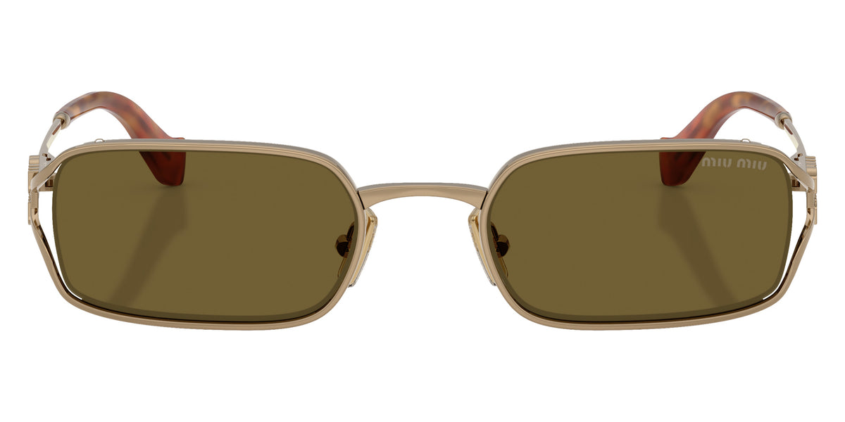 Miu Miu MU C50S 7OE09Z 52 - Old Gold / Dark Brown #id:muc50s7oe09z_s:102100