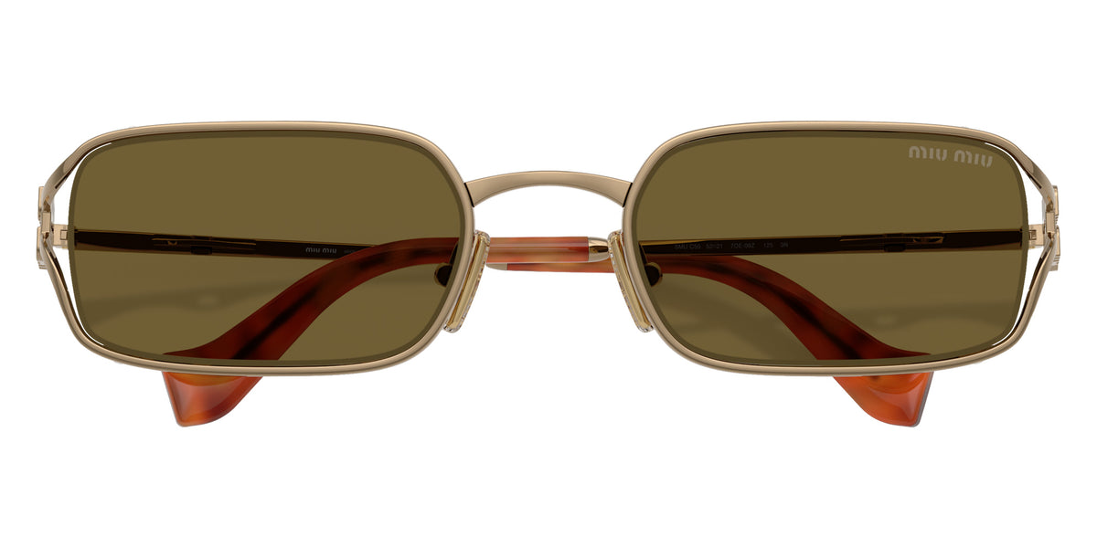 Miu Miu MU C50S 7OE09Z 52 - Old Gold / Dark Brown #id:muc50s7oe09z_s:102120