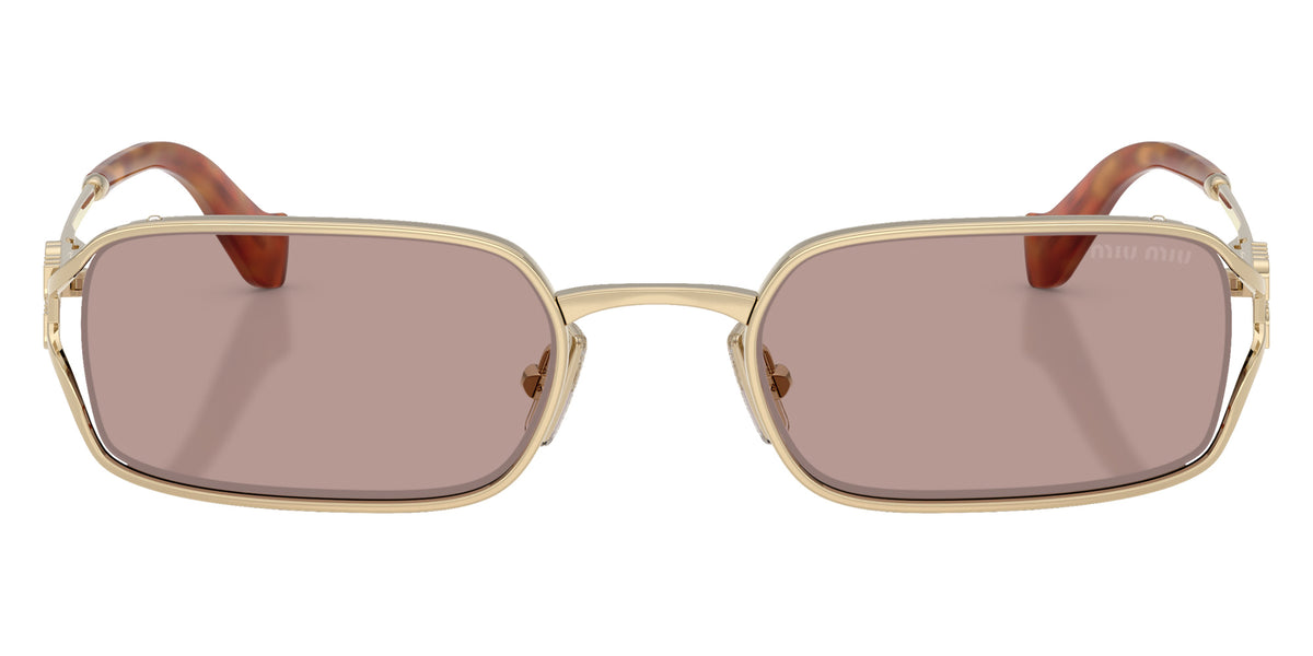 Miu Miu MU C50S ZVN20I 52 - Pale Gold / Light Purple Brown #id:muc50szvn20i_s:108100