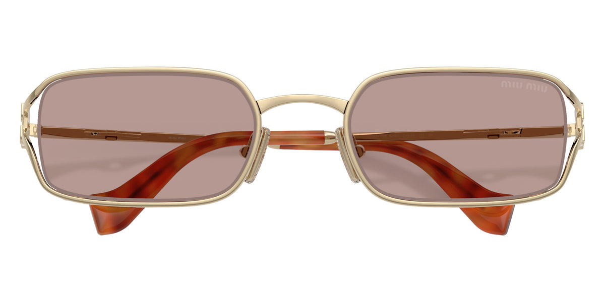 Miu Miu MU C50S ZVN20I 52 - Pale Gold / Light Purple Brown #id:muc50szvn20i_s:108120