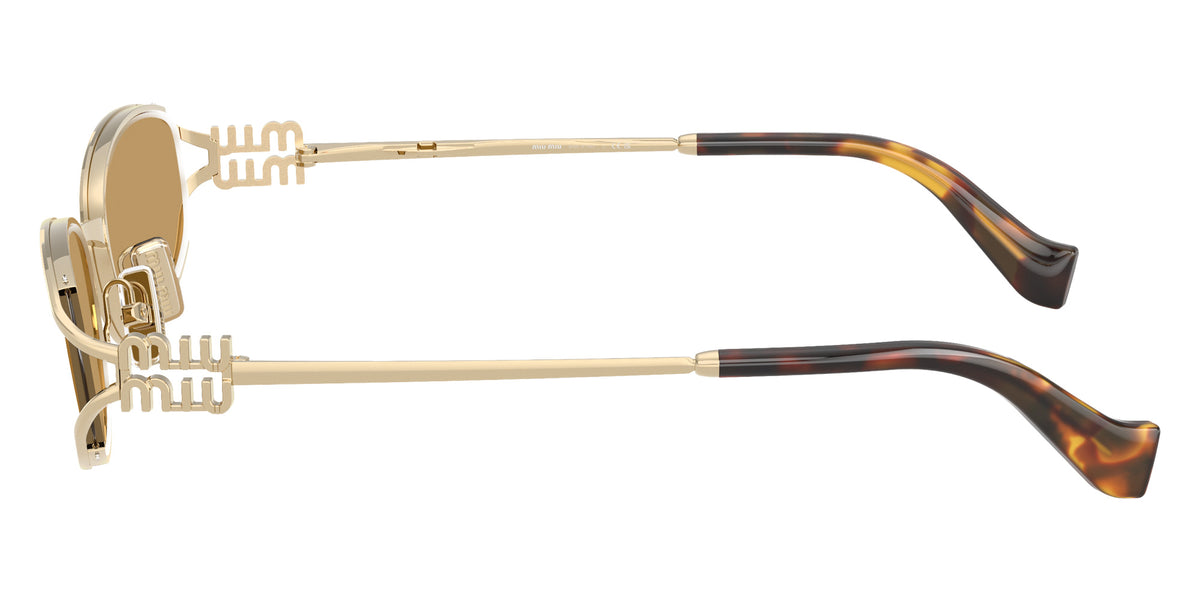 Miu Miu MU C51S ZVN10Y 54 - Pale Gold / Brown #id:muc51szvn10y_s:104110