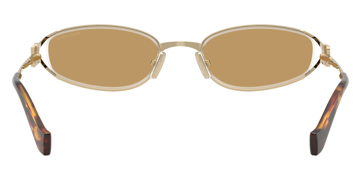 Miu Miu MU C51S ZVN10Y 54 - Pale Gold / Brown #id:muc51szvn10y_s:104115