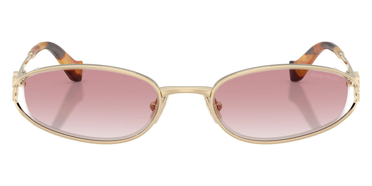 Miu Miu MU C51S ZVN70O 54 - Pale Gold / Clear Gradient Pink #id:muc51szvn70o_s:106100