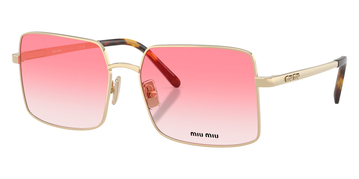 Miu Miu MU C53S ZVN81E 59 - Pale Gold / Shaded Pink #id:muc53szvn81e_s:102105