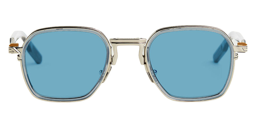 Movitra Nexus 02 Sun 49 - Polished Silver & Crystal Gray #id:mvtnexus02sunpolishedsilvercrystalgray_s:100100