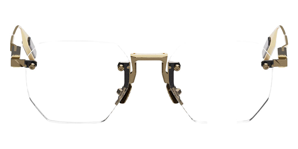 Movitra Sine 01 52 - Brushed Antique Gun Metal & Polished Light Gold Metal #id:mvtsine01brushedantiquegunmetalpolishedlightgoldmetal_s:100100