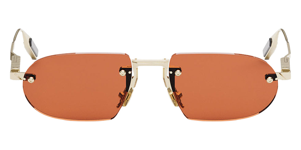 Movitra Sine 02 Sun 54 - Brushed Antique Gun Metal & Polished Light Gold Metal #id:mvtsine02sunbrushedantiquegunmetalpolishedlightgoldmetal_s:104100