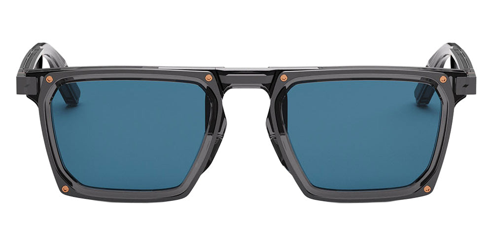 Movitra Triplex 01 52 - Shiny Gun Metal & Polar Blue #id:mvttriplex01shinygunmetalpolarblue_s:104100
