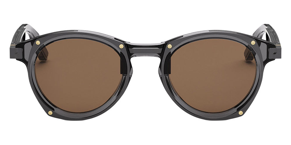 Movitra Triplex 03 47 - Shiny Gun Metal & Crystal Dark Gray #id:mvttriplex03shinygunmetalcrystaldarkgray_s:100100