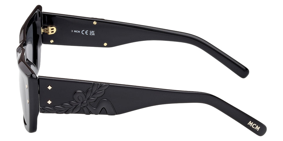 MCM MW0021 01A 52 - Shiny Black / Smoke #id:mw002101a_s:100110