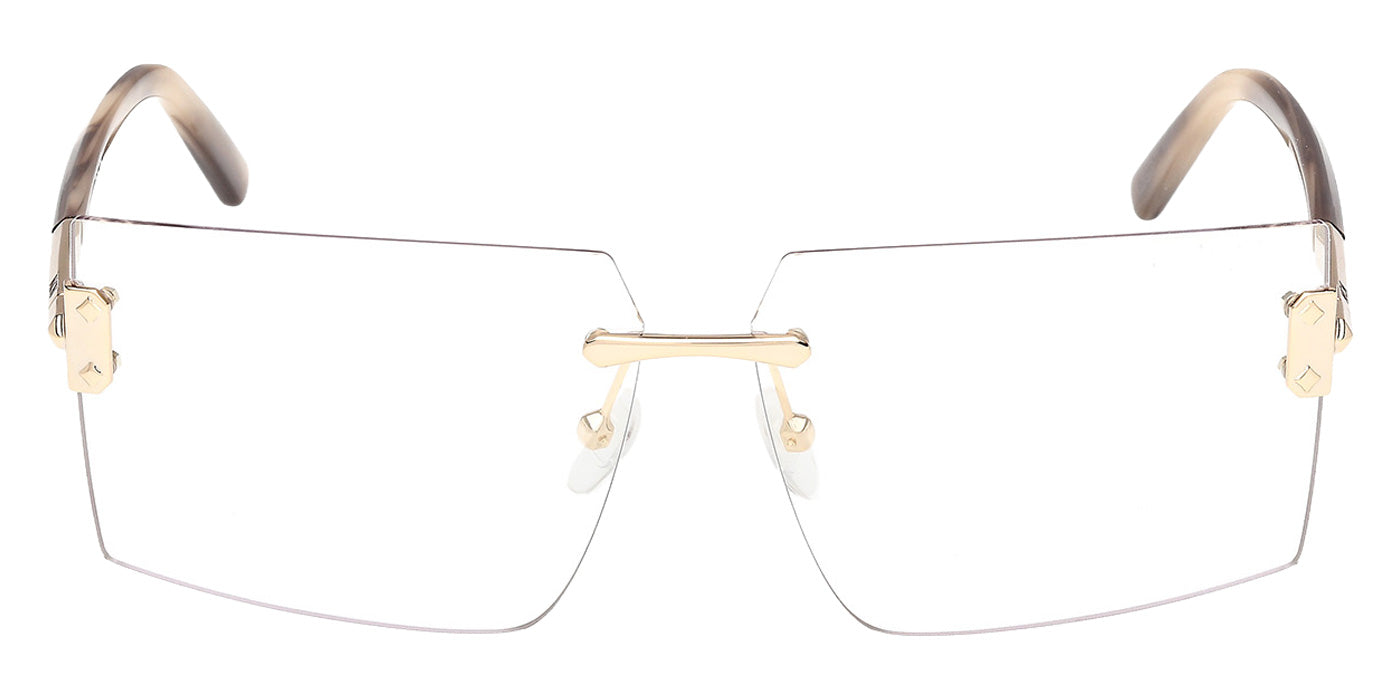 MCM MW0028-H 32C 62 - Shiny Pale Gold / Smoke Mirrored #id:mw0028h32c_s:104100