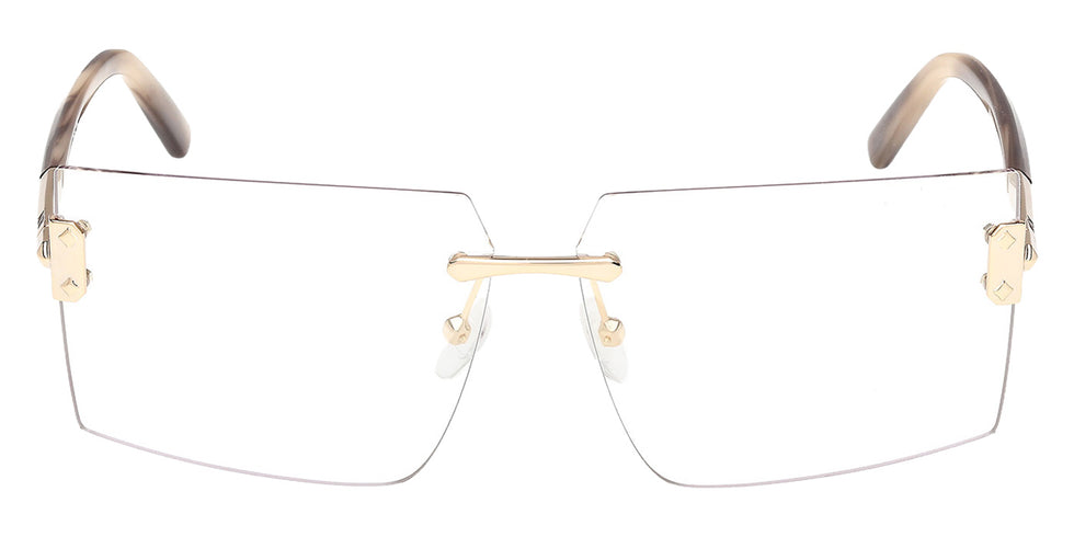 MCM MW0028-H 32C 62 - Shiny Pale Gold / Smoke Mirrored #id:mw0028h32c_s:104100