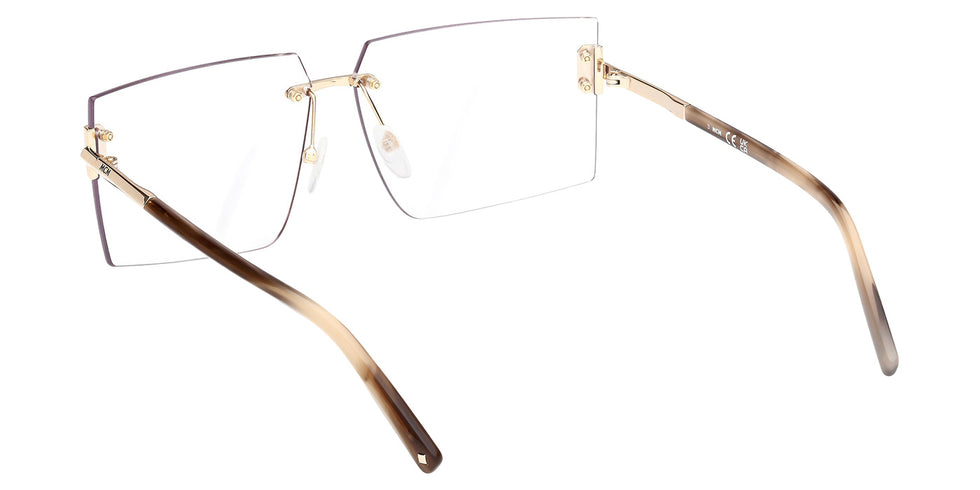 MCM MW0028-H 32C 62 - Shiny Pale Gold / Smoke Mirrored #id:mw0028h32c_s:104115