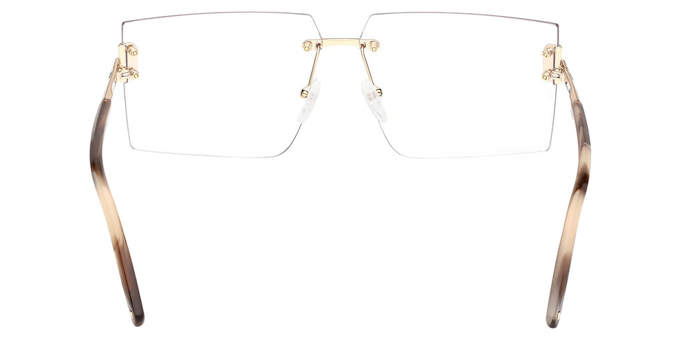 MCM MW0028-H 32C 62 - Shiny Pale Gold / Smoke Mirrored #id:mw0028h32c_s:104120