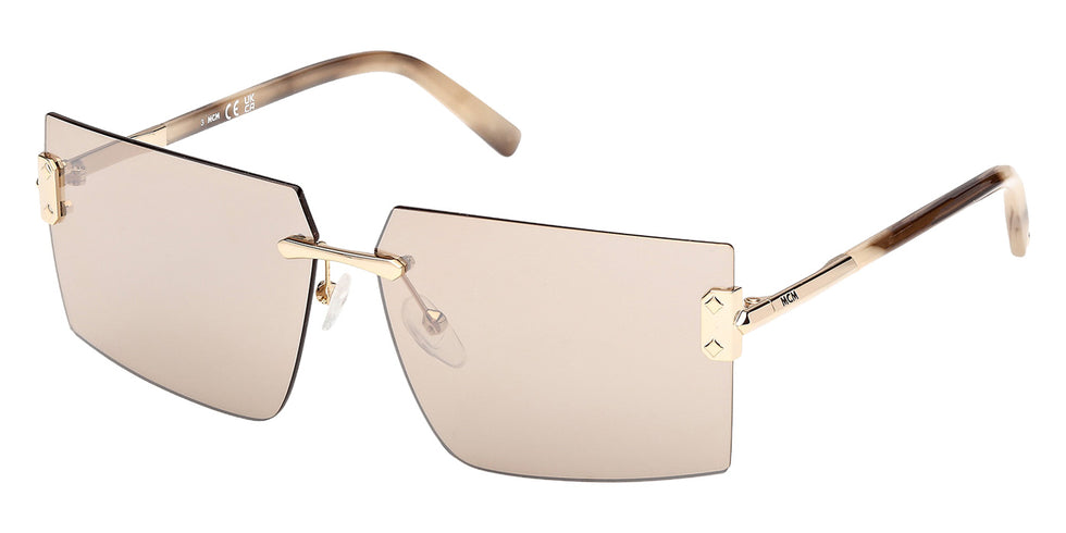 MCM MW0028-H 32G 62 - Shiny Pale Gold / Brown Mirrored #id:mw0028h32g_s:106105