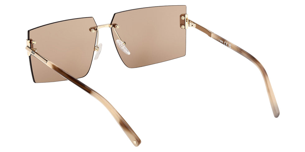 MCM MW0028-H 32G 62 - Shiny Pale Gold / Brown Mirrored #id:mw0028h32g_s:106115